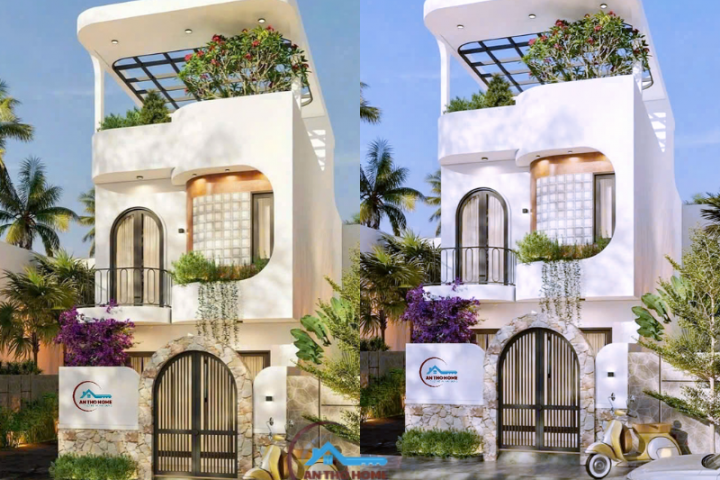 An Thơ Home Bàn Giao Nhà Phố 1 Trệt 2 Lầu – Hoàn Thiện, Hiện Đại & Đúng Tiến Độ